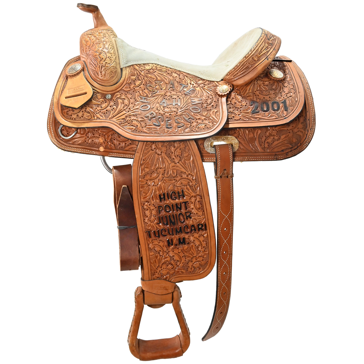 Used 15" C Bar C Show Saddle