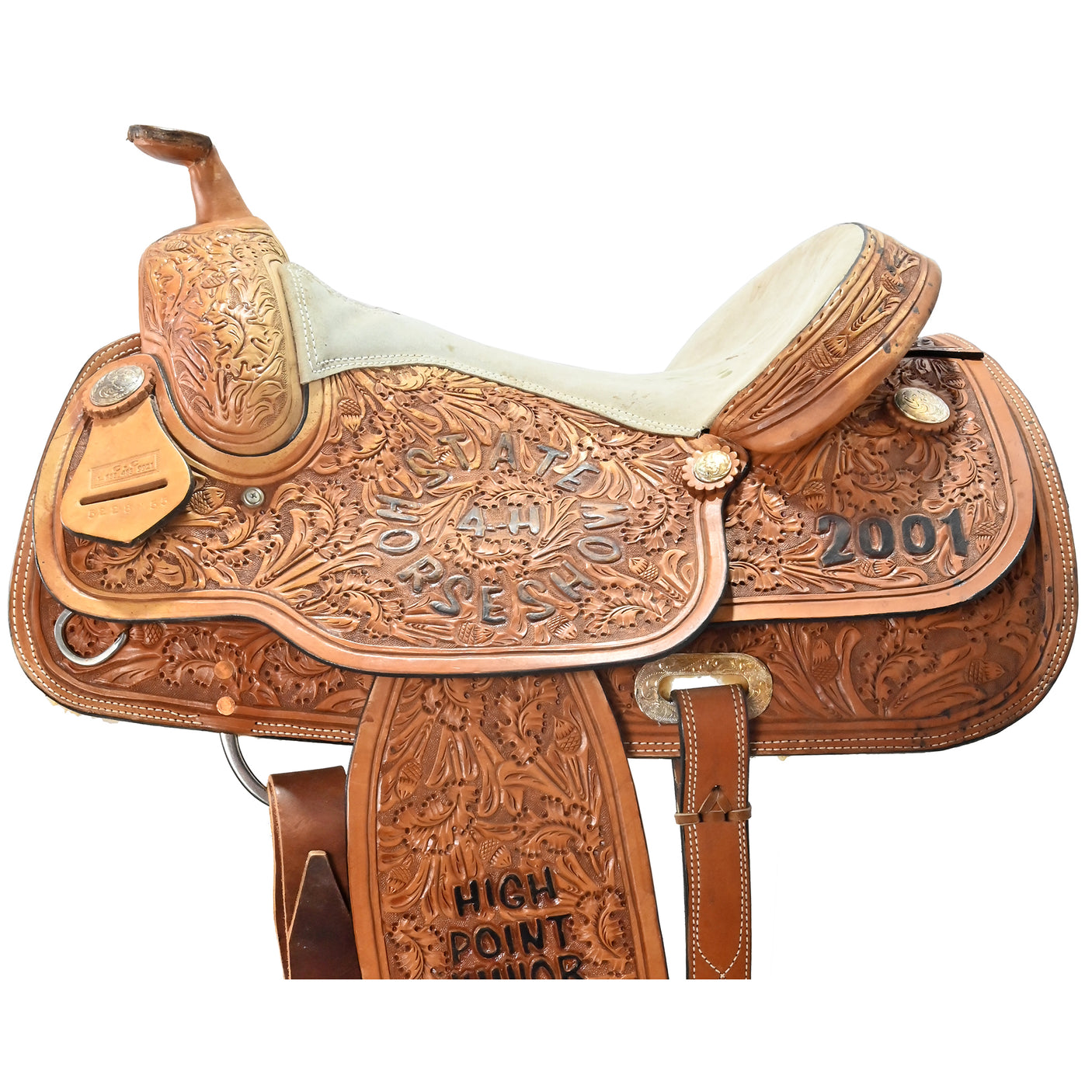 Used 15" C Bar C Show Saddle