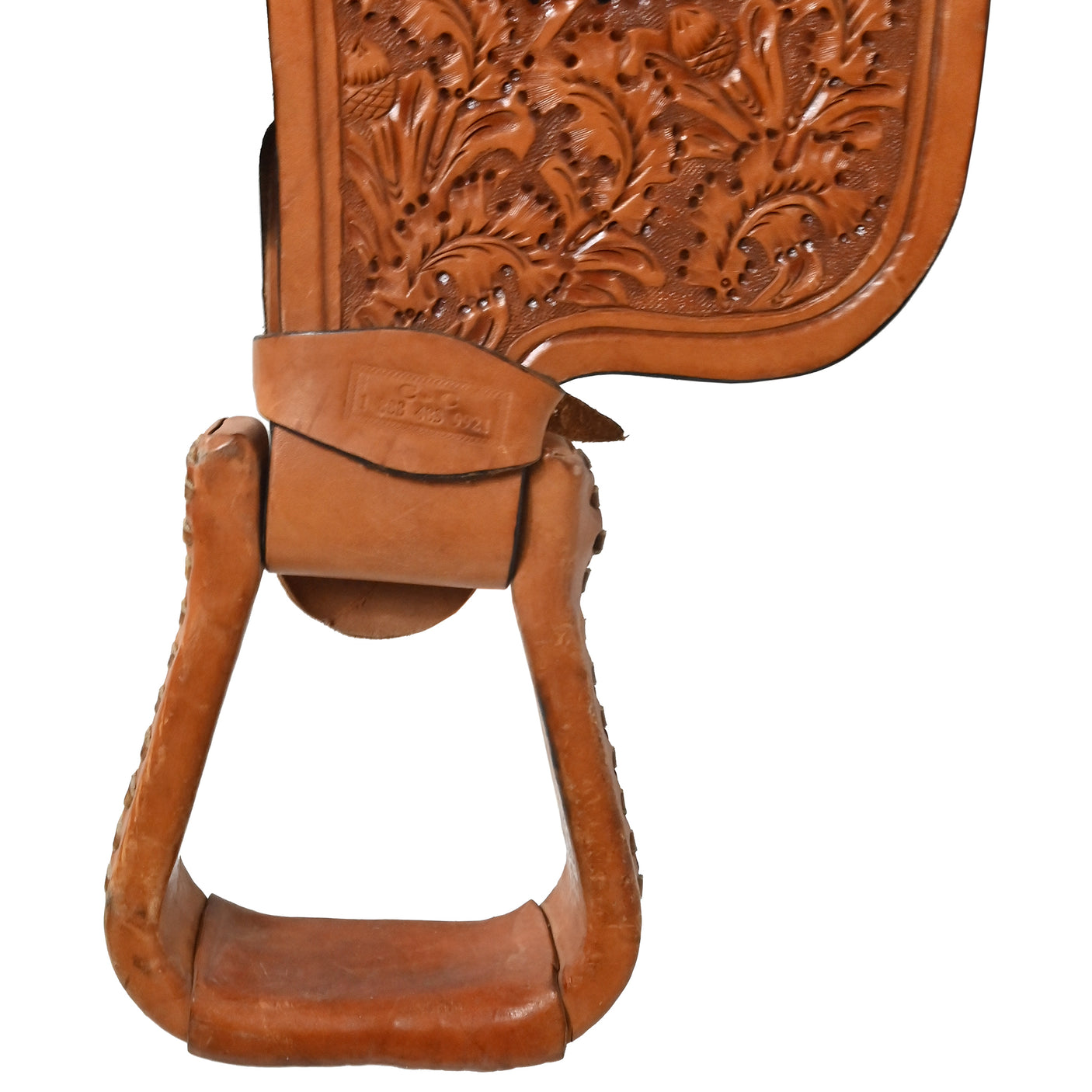 Used 15" C Bar C Show Saddle