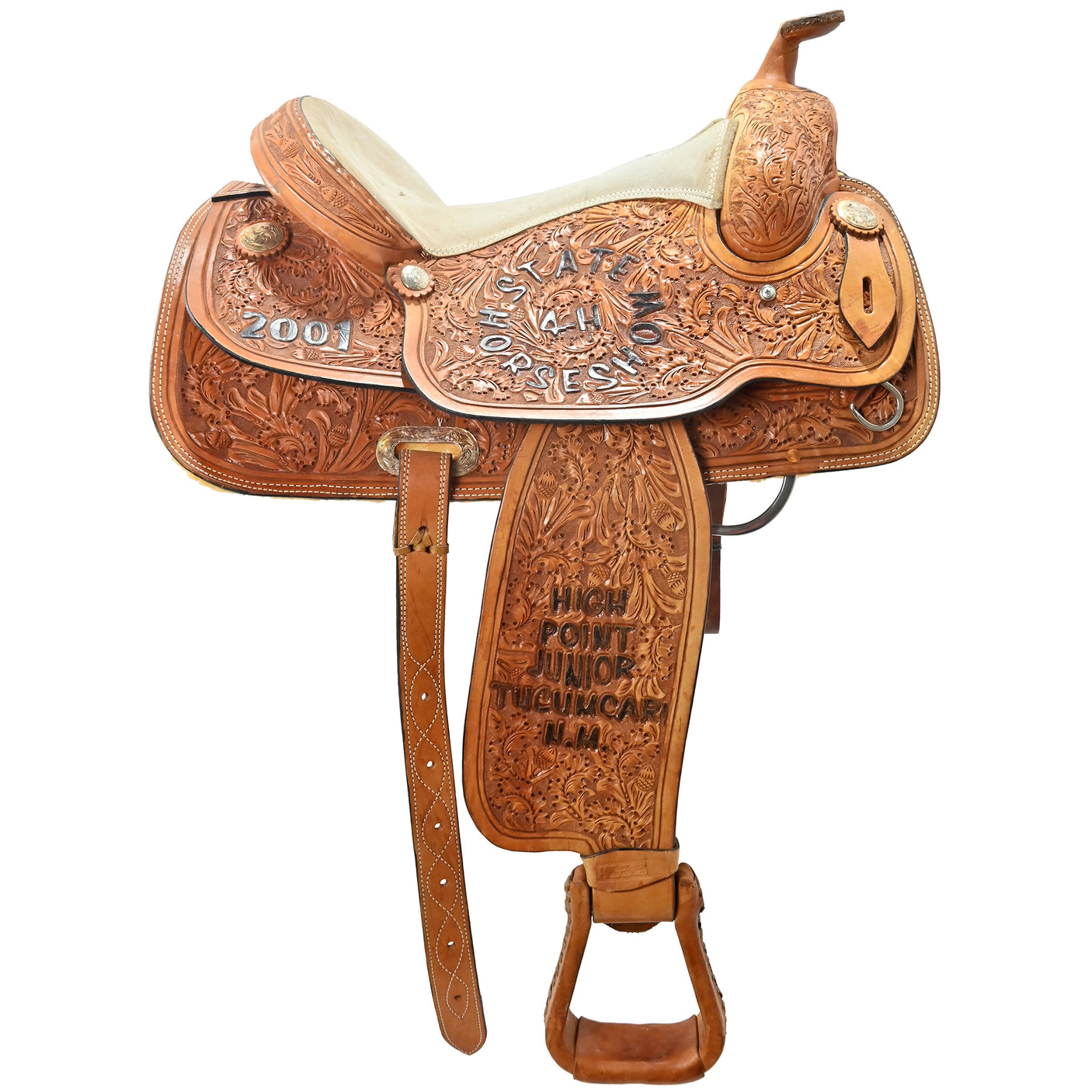 Used 15" C Bar C Show Saddle