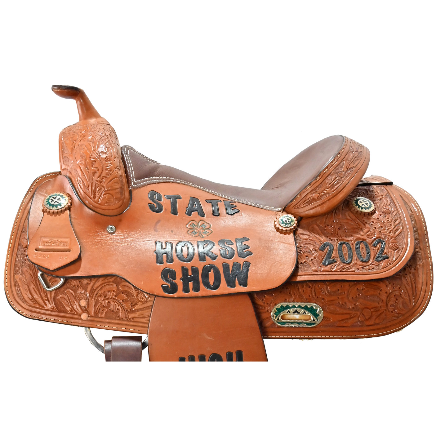 Used 15" C Bar C Show Saddle