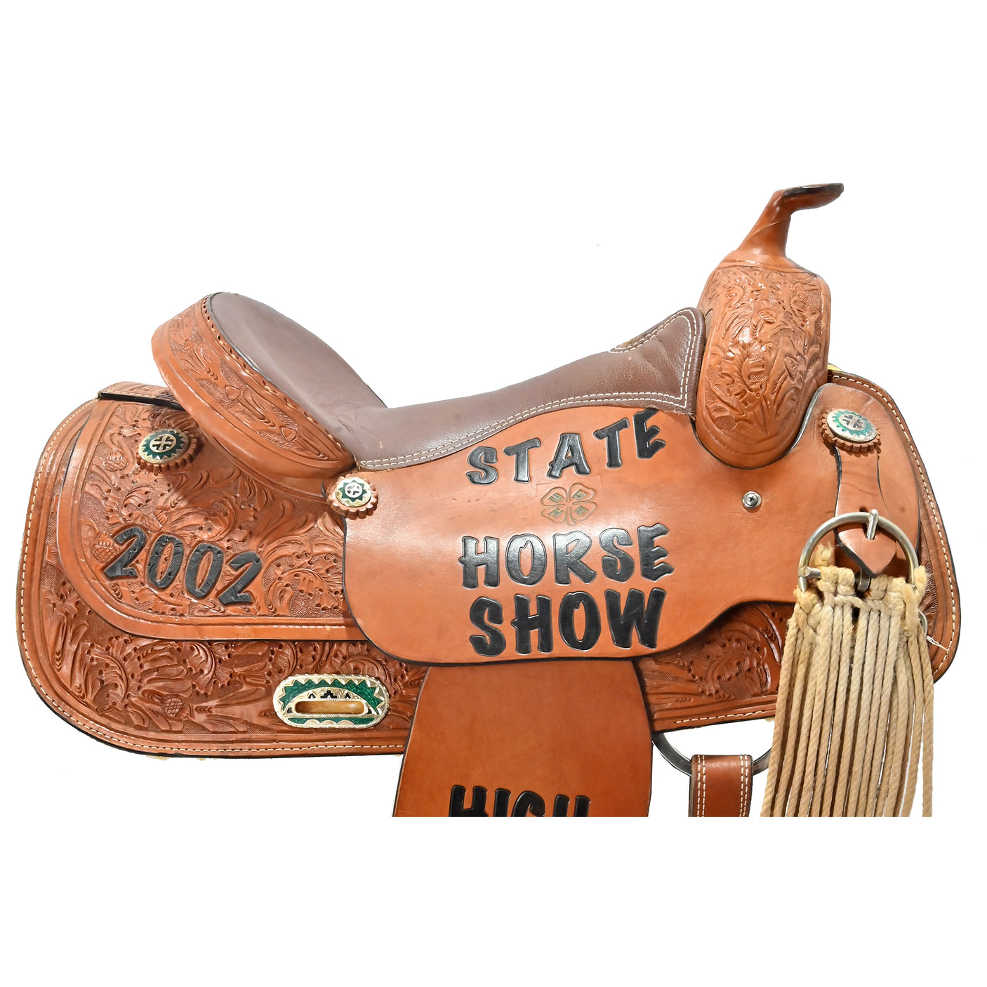 Used 15" C Bar C Show Saddle