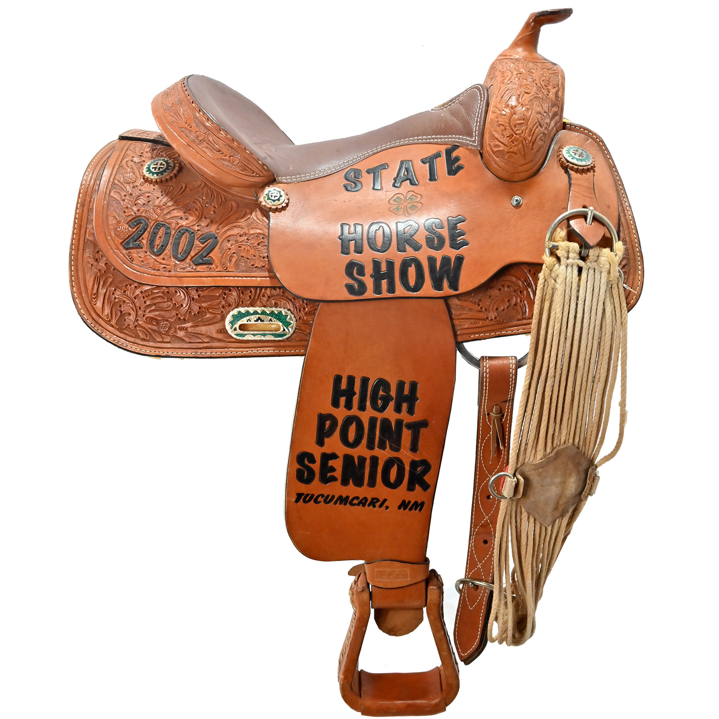 Used 15" C Bar C Show Saddle