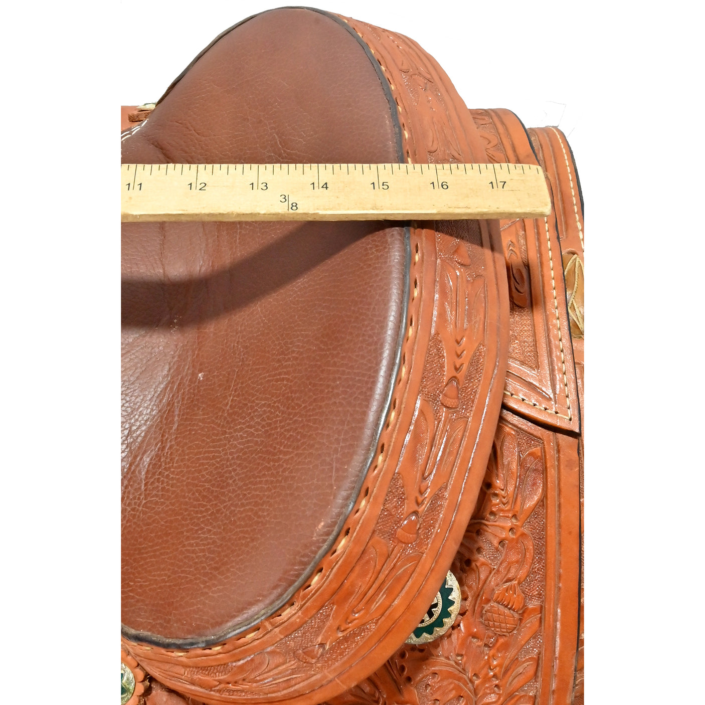 Used 15" C Bar C Show Saddle