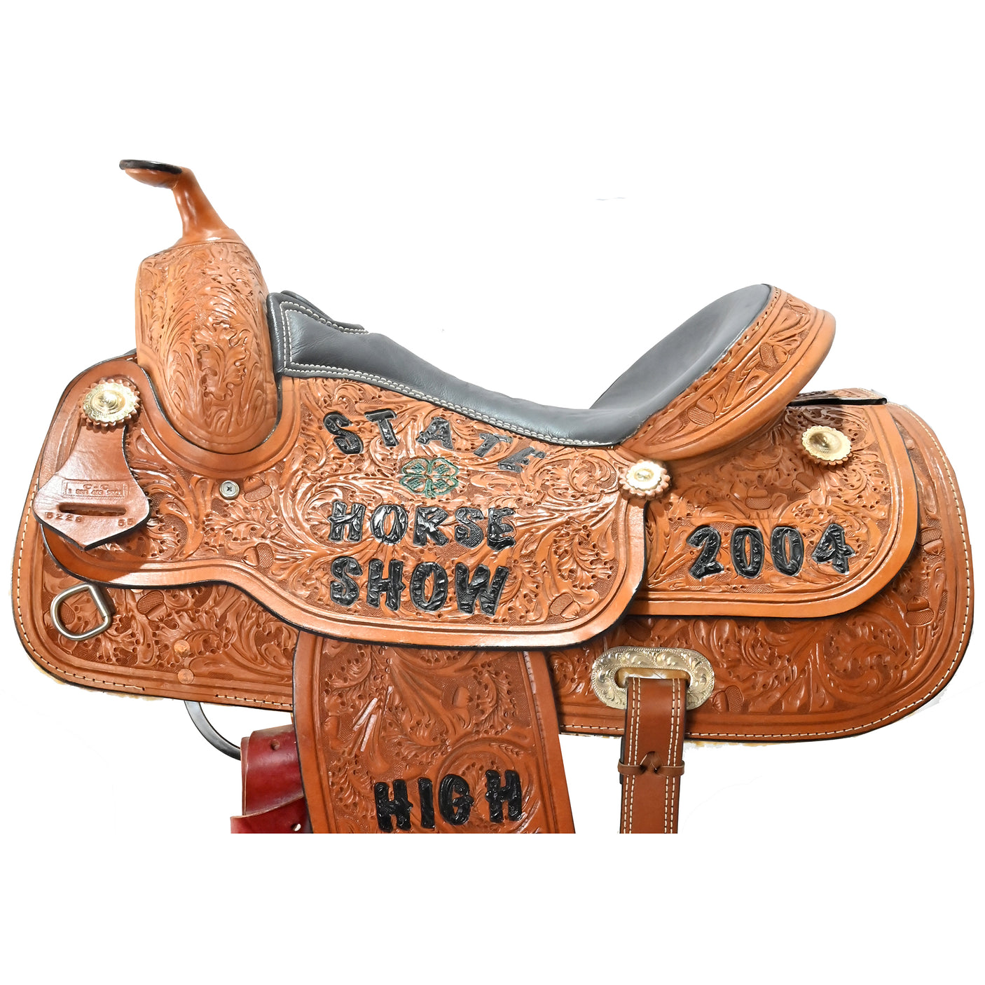 Used 15" C Bar C Show Saddle