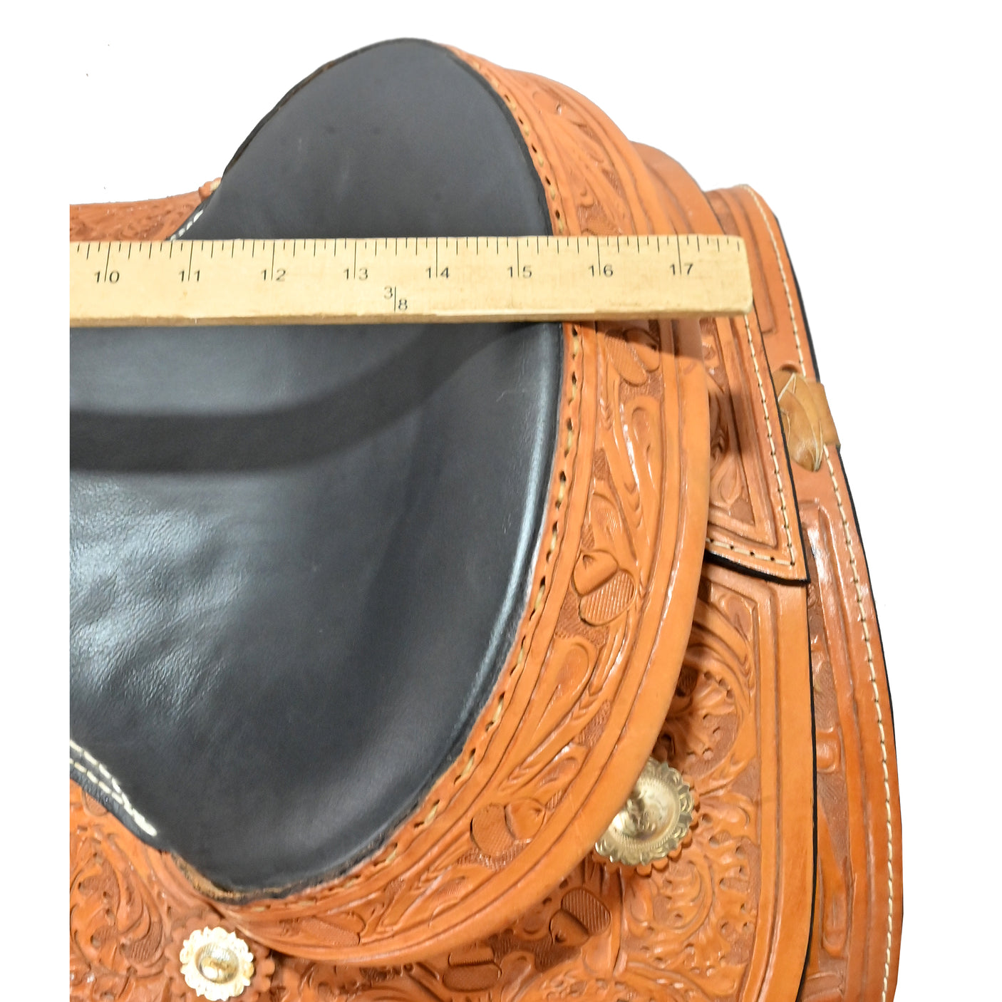 Used 15" C Bar C Show Saddle