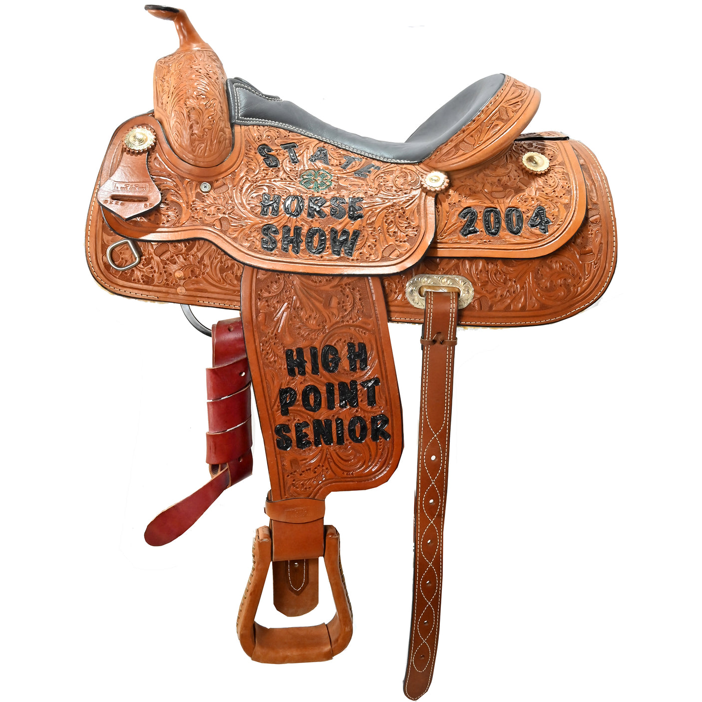 Used 15" C Bar C Show Saddle