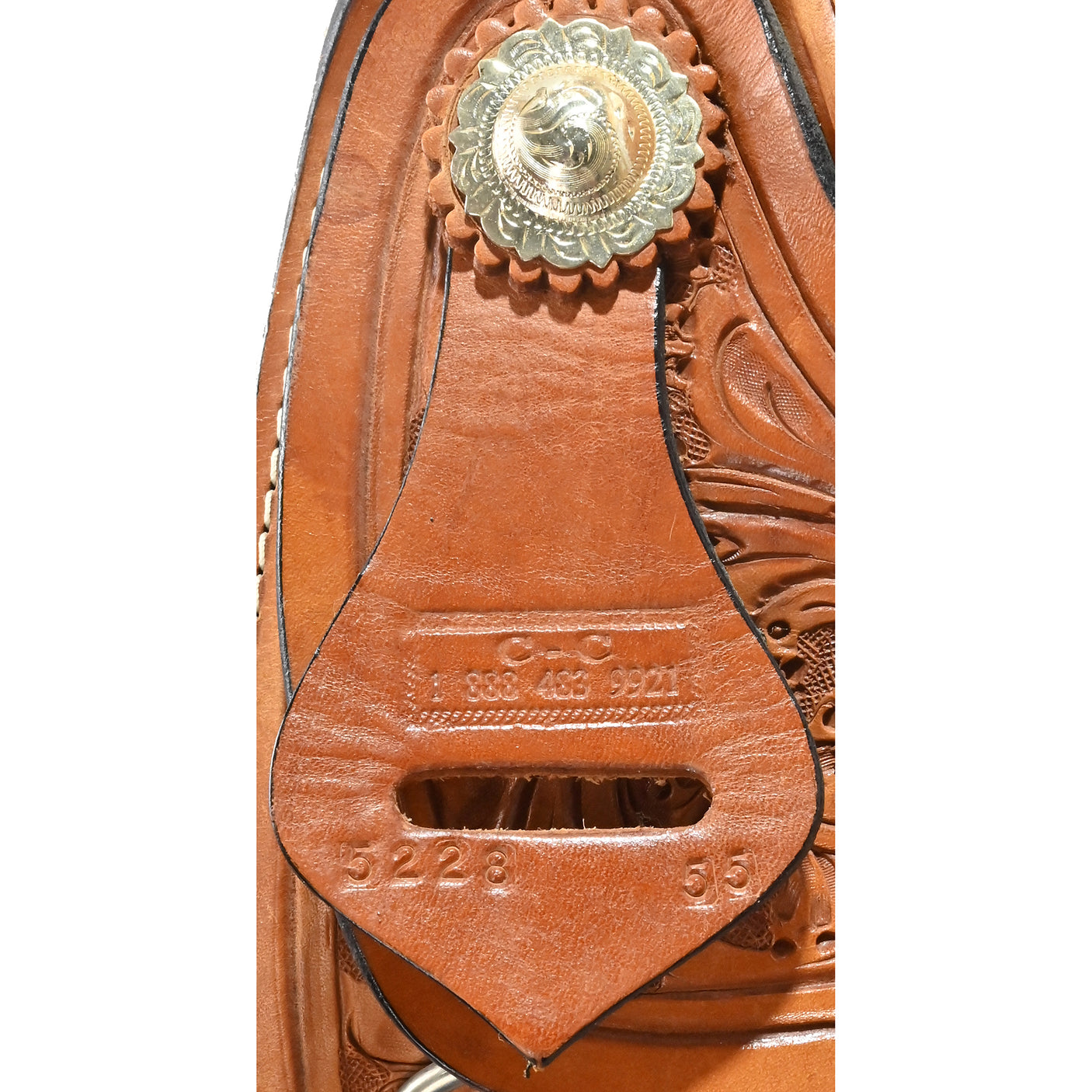 Used 15" C Bar C Show Saddle