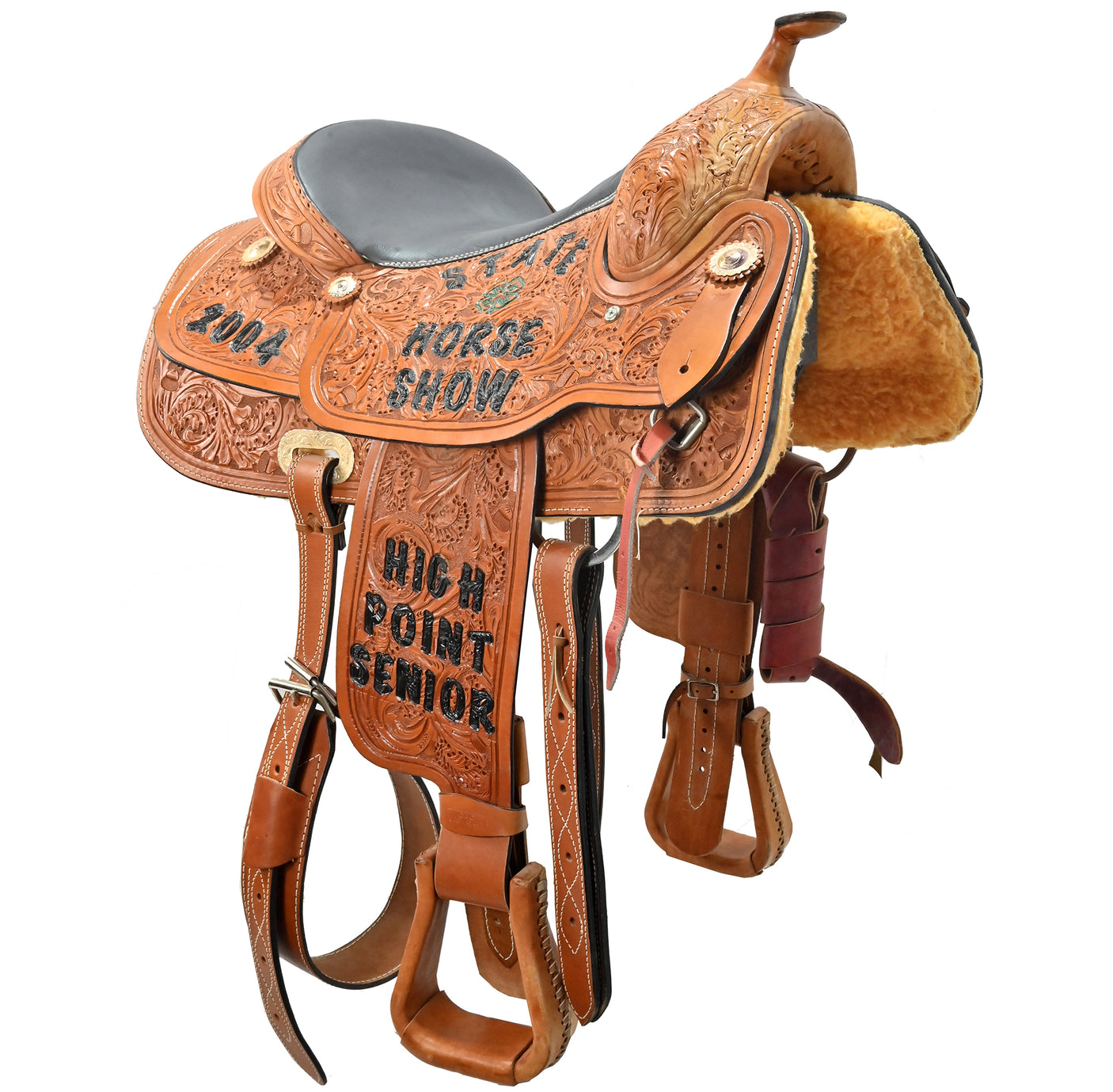 Used 15" C Bar C Show Saddle