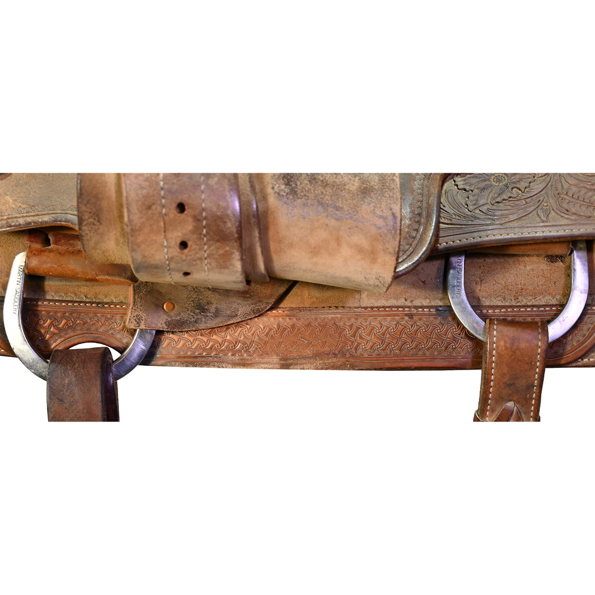 Used 14.5" Martin Trophy Team Roping Saddle