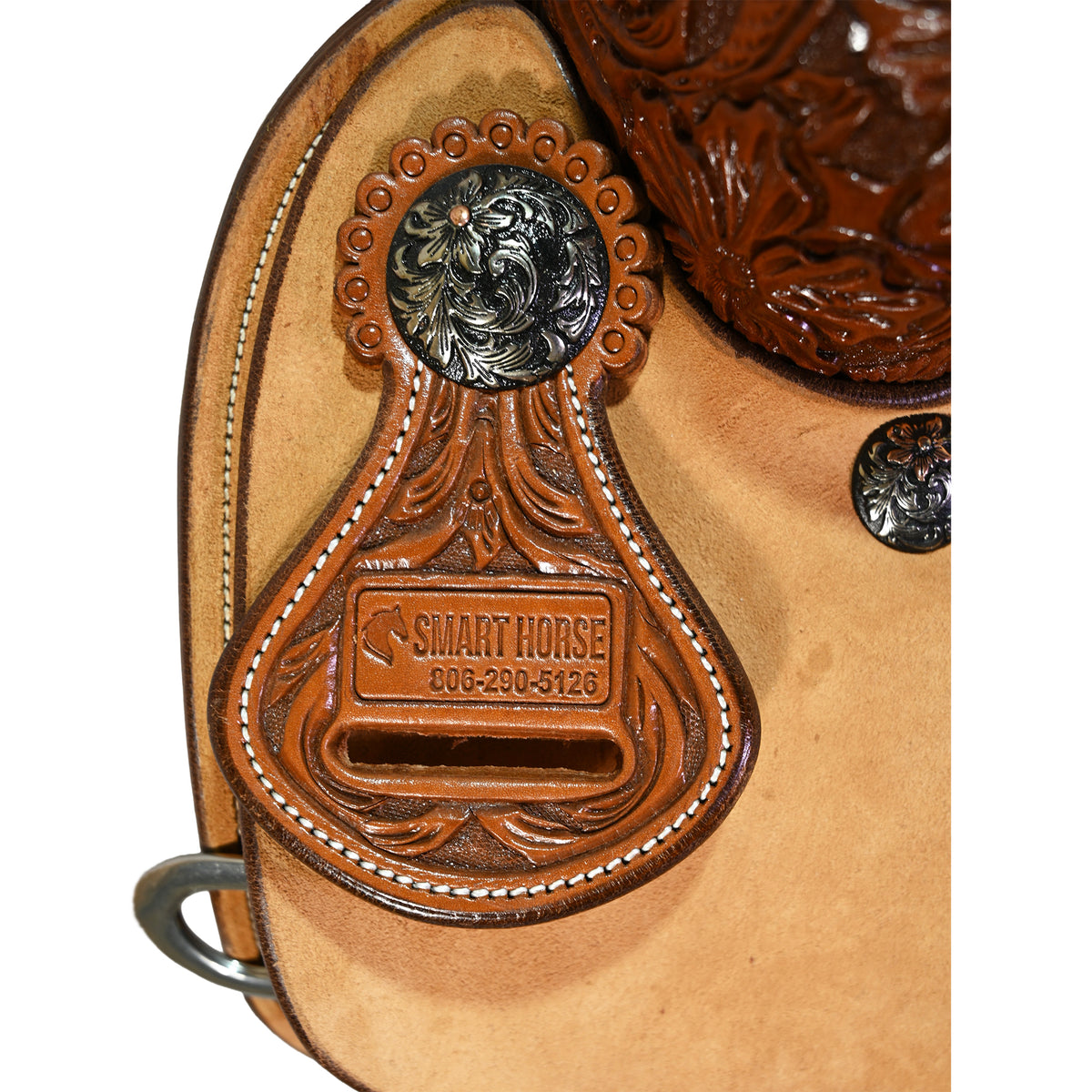 New! 15" Smart Horse Team Roping Saddle