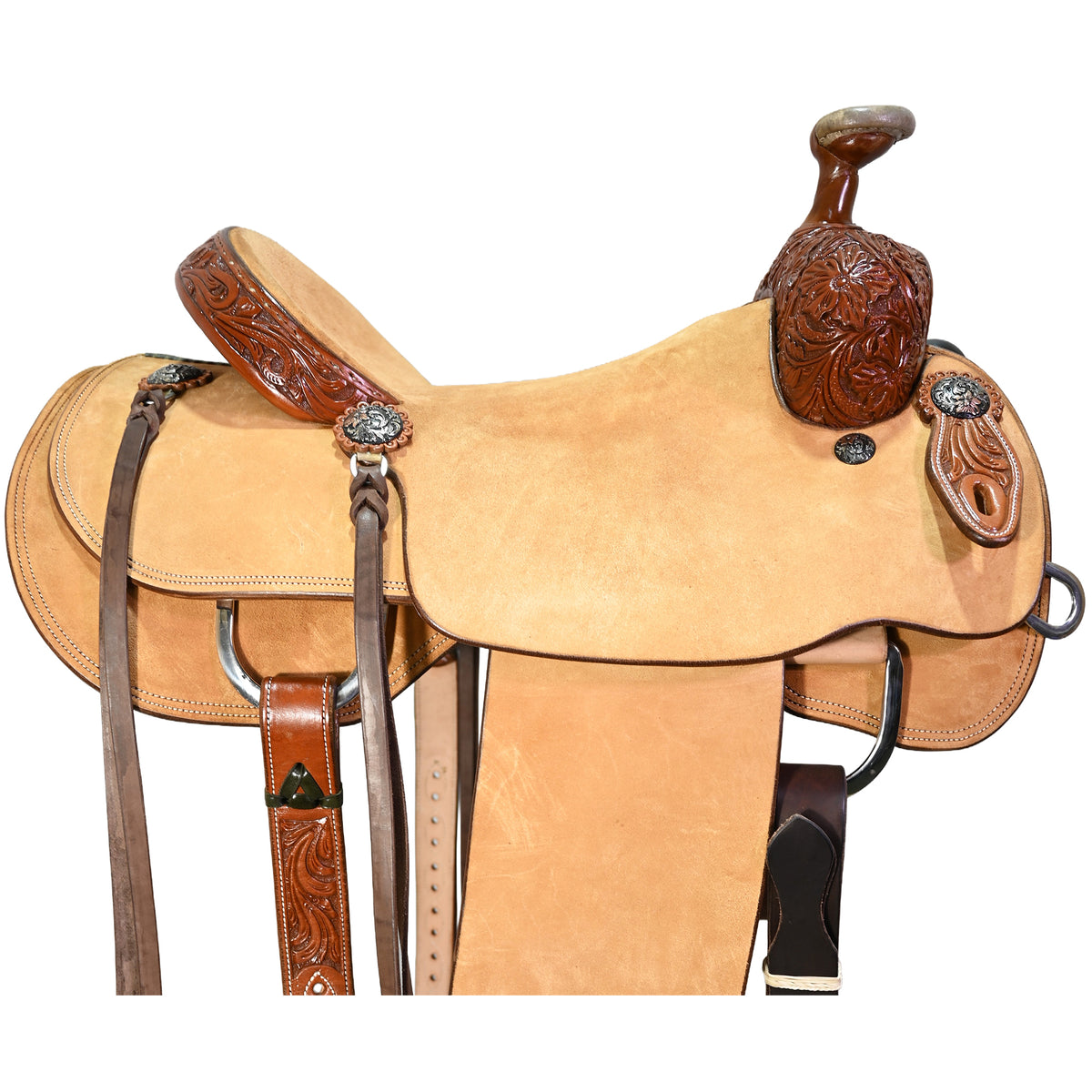 New! 15" Smart Horse Team Roping Saddle