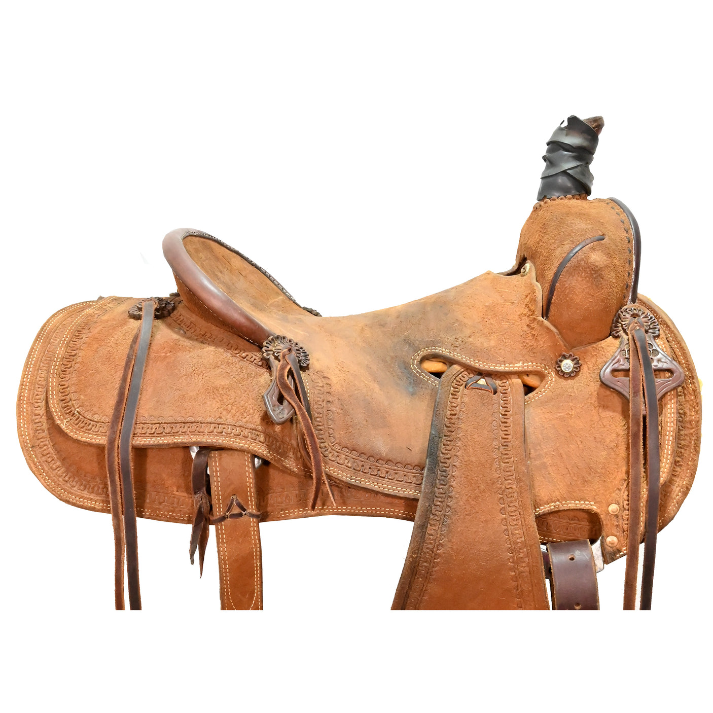 SOLD! Used 16" Whit Adkins Ranch Cutting Saddle