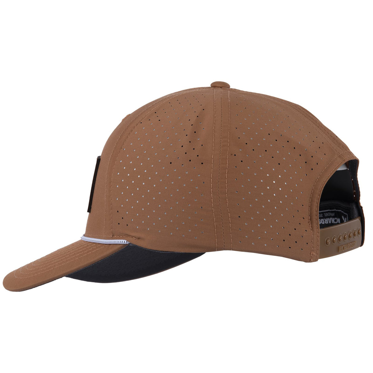 Martin Saddlery Clay Performance Snapback Cap with Leather Patch