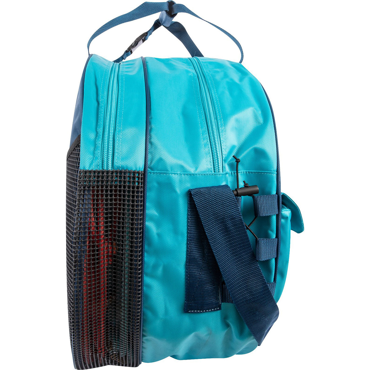Classic Ropes Deluxe Rope Bag- Navy/Aqua