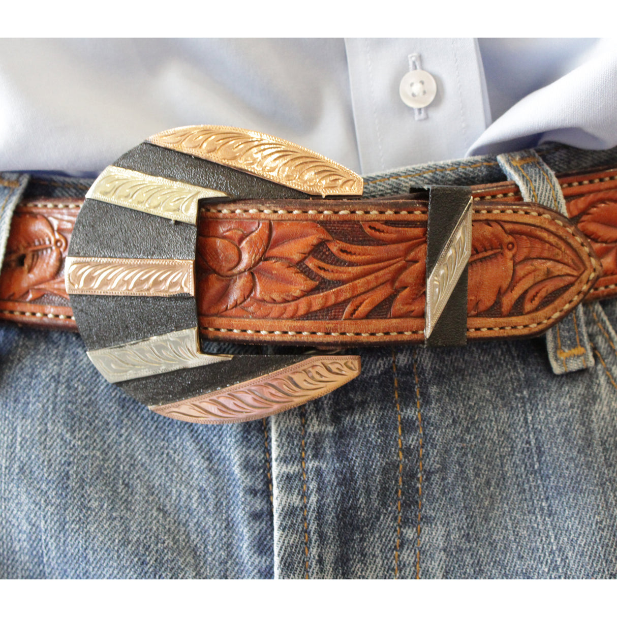 Champion's Choice 1 1/2" Two-Piece HooDoo Ranger Buckle