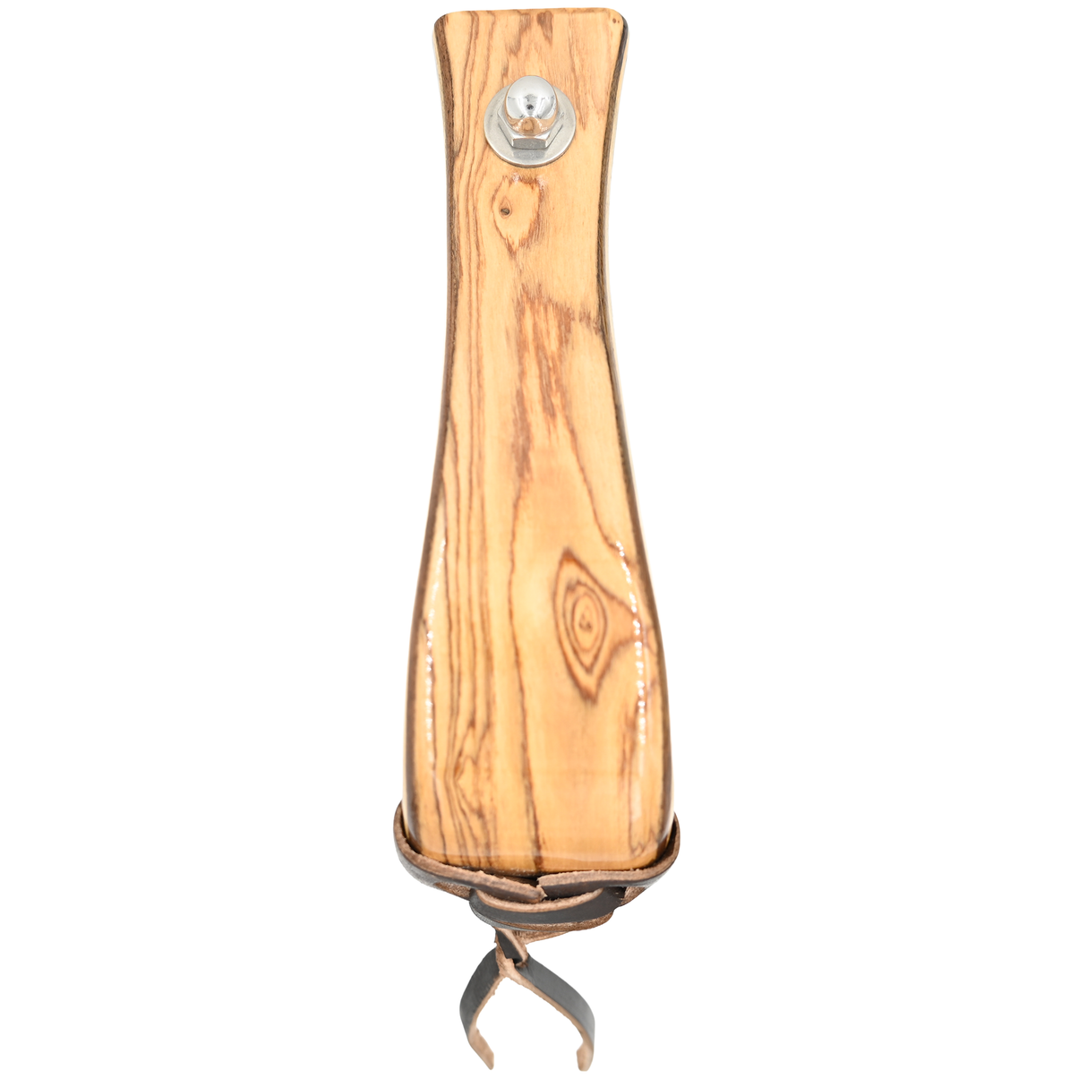 Coolhorse 2" Flat Bottom Light Stained Wood Stirrups