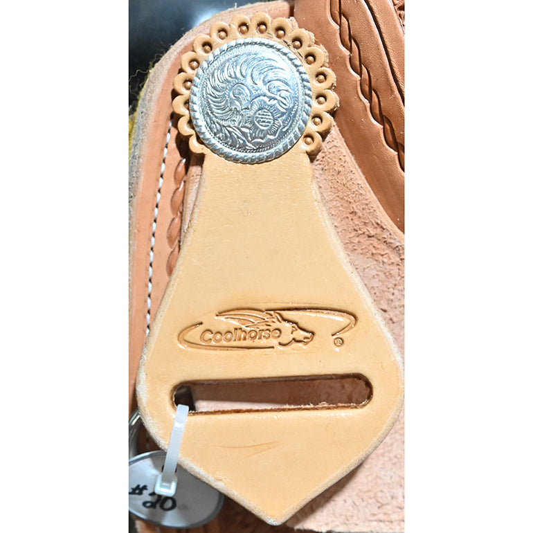 New! 10" Coolhorse Youth Roping Saddle