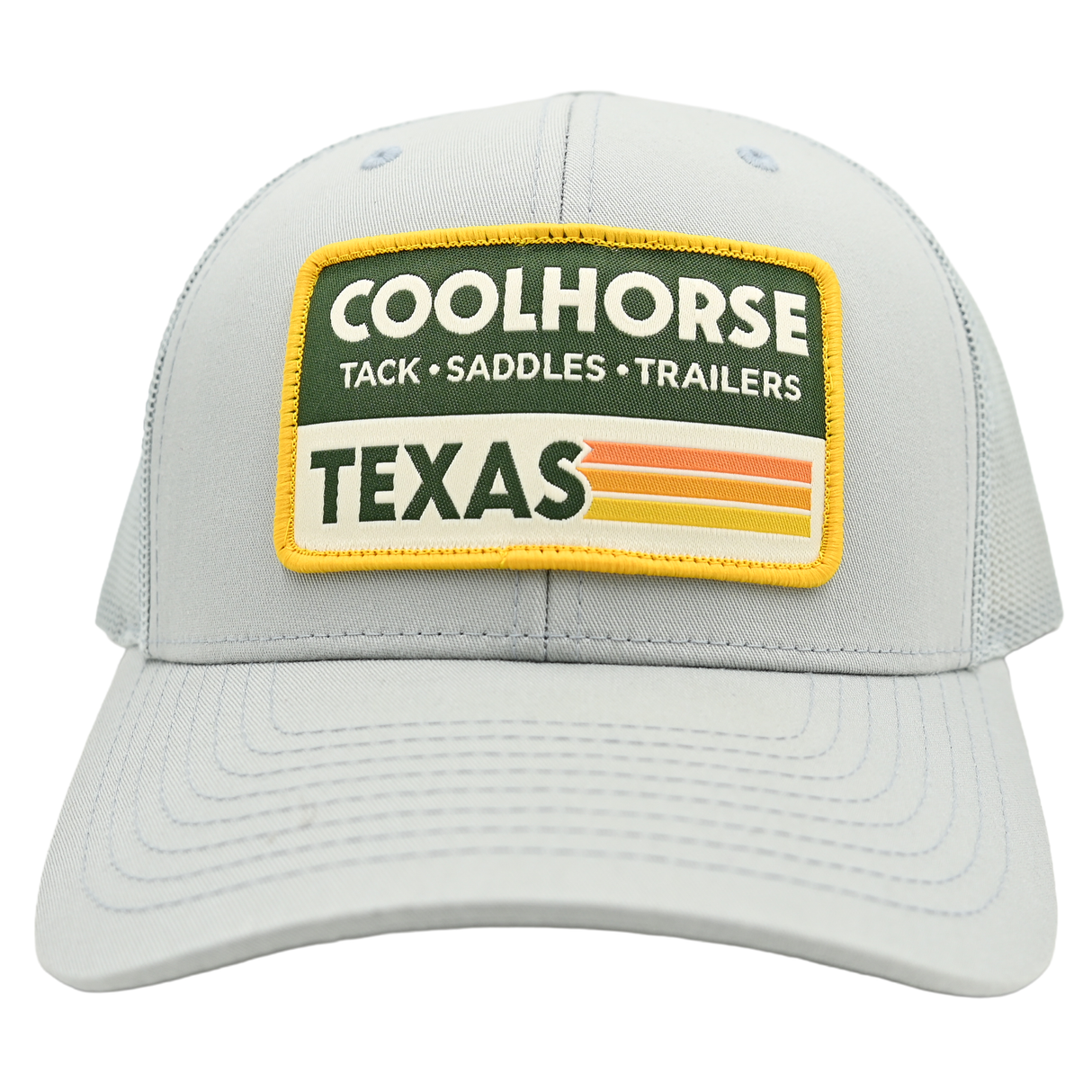 Coolhorse Sage Green Mesh Cap with Coolhorse Patch