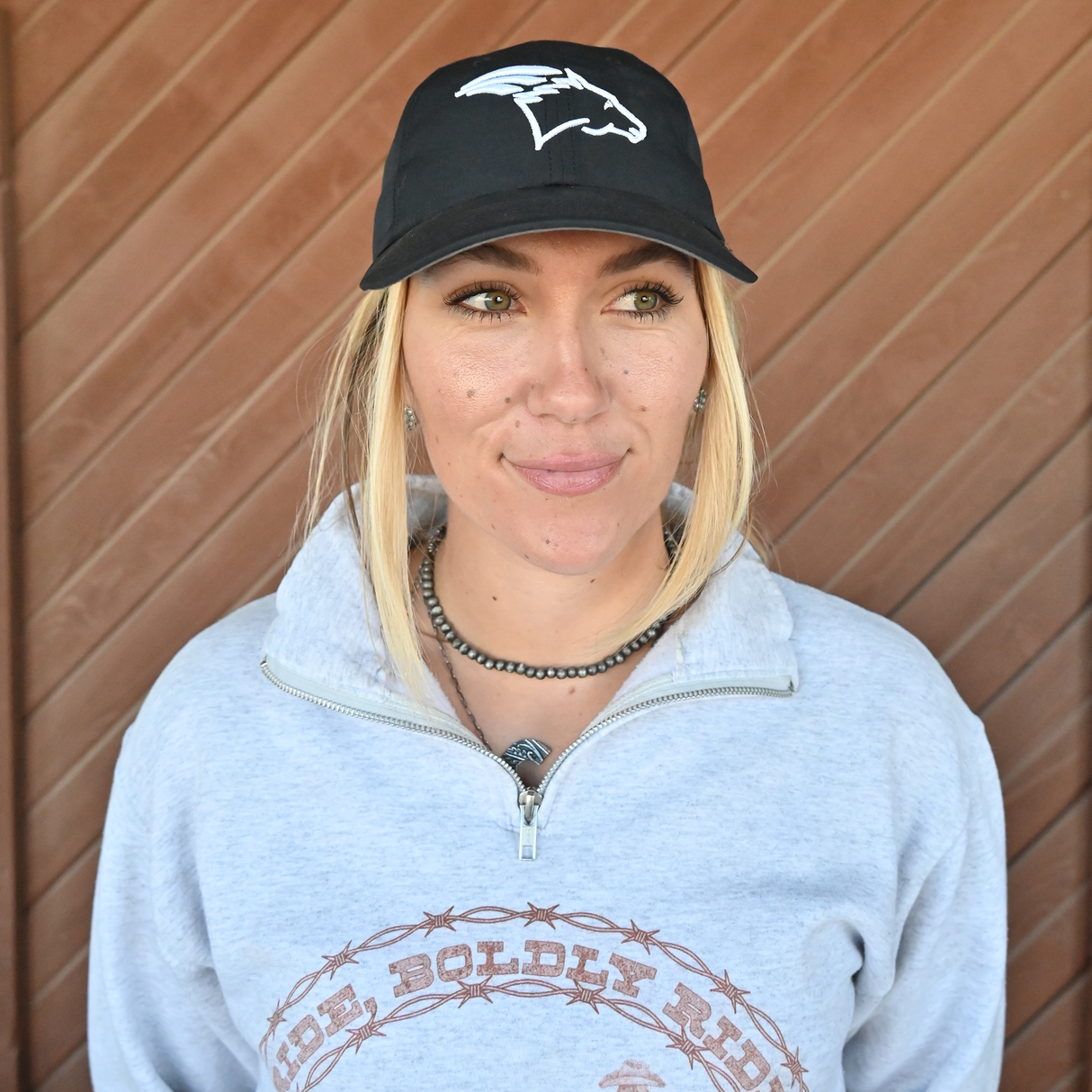 Coolhorse Active Cap Black with Coolhorse Logo