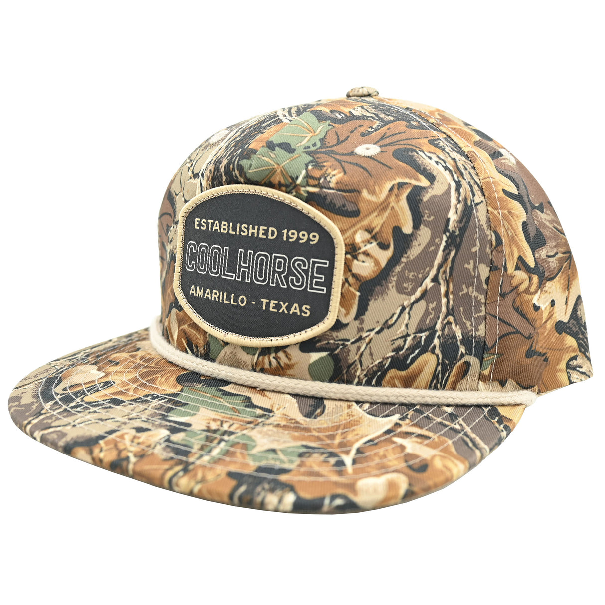 Coolhorse Camo Grandpa Cap with Coolhorse Patch