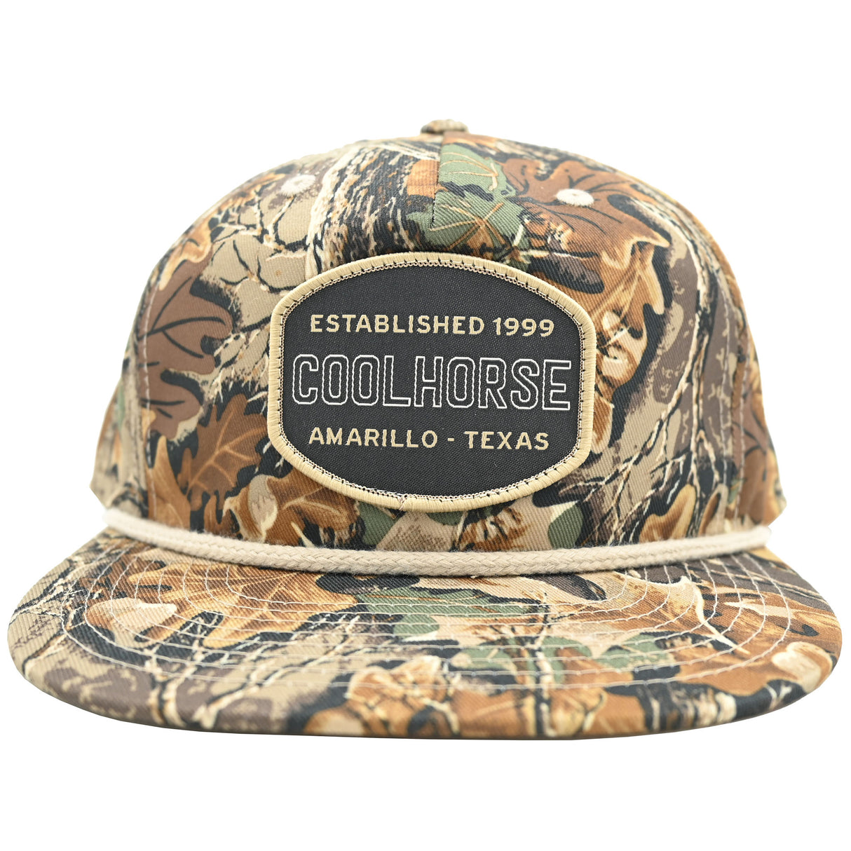 Coolhorse Camo Grandpa Cap with Coolhorse Patch