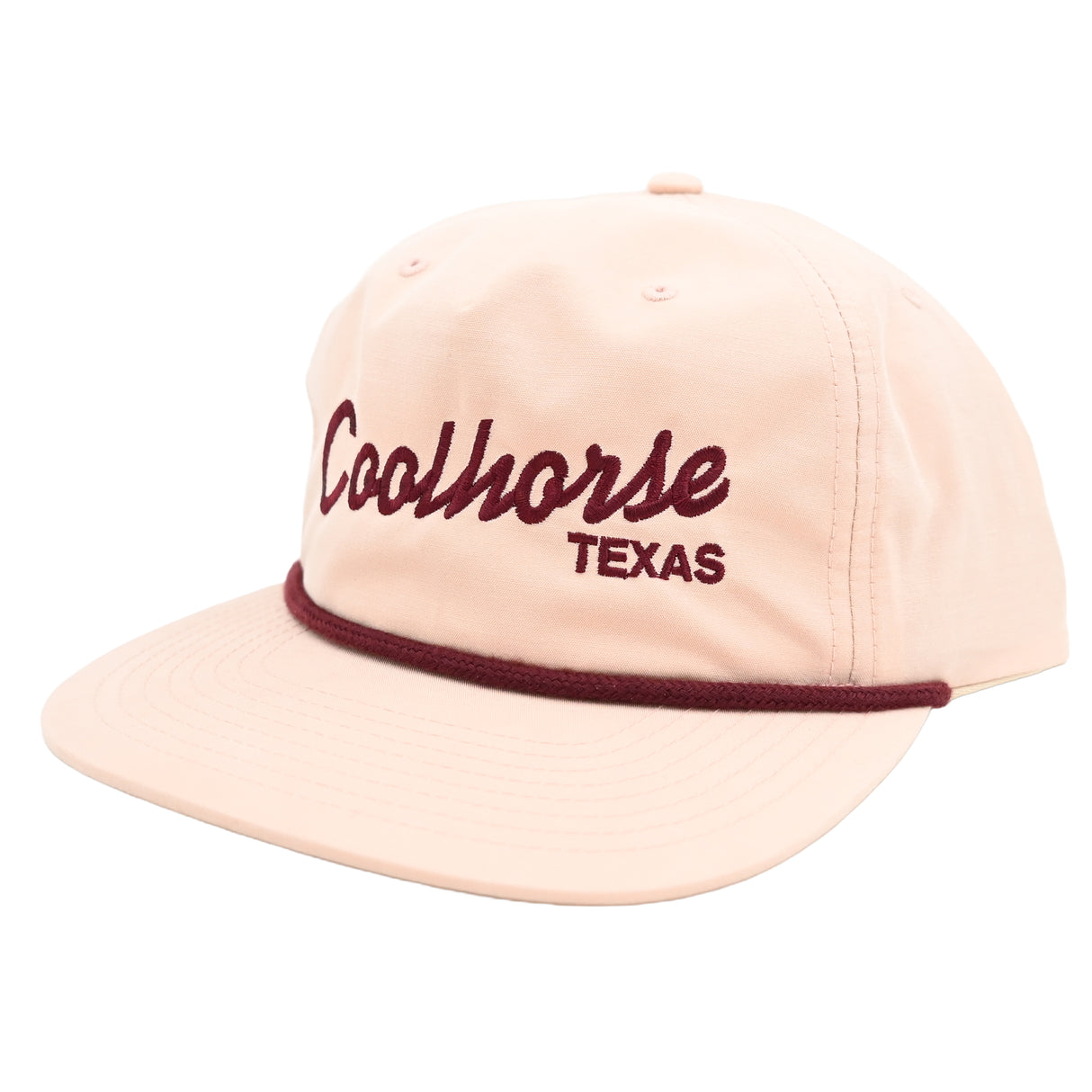 Coolhorse Peach Grandpa Cap with Coolhorse Script