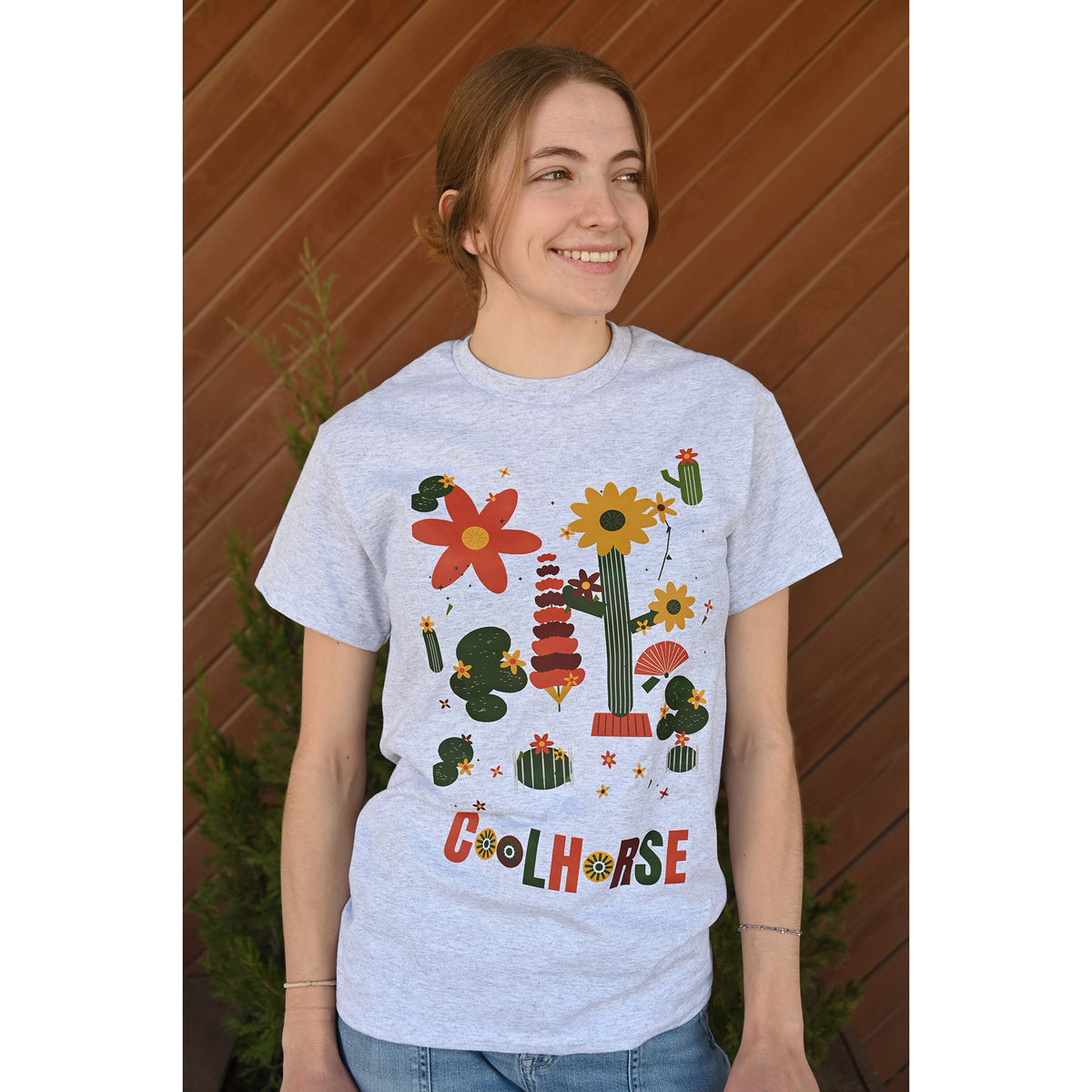 Coolhorse Desert Landscape Print T-Shirt