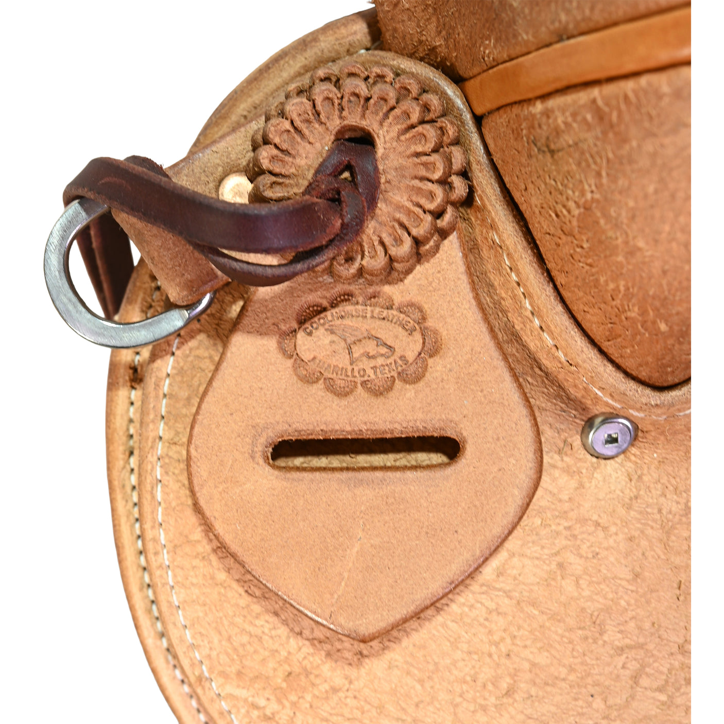 New! 15.5" Coolhorse Leather Ranch Saddle