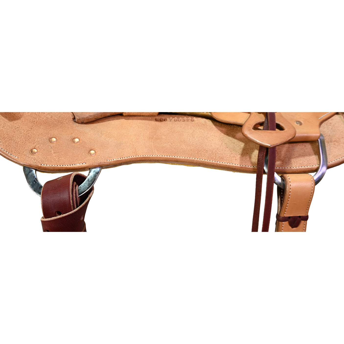 New! 16" Coolhorse Leather Skeleton Ranch Saddle