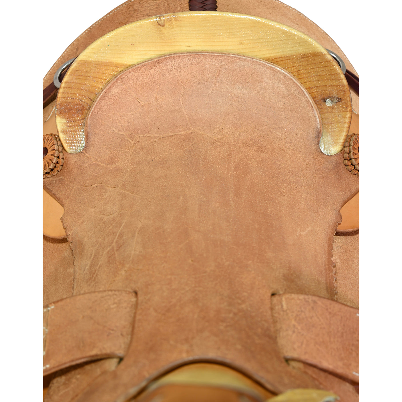 New! 16" Coolhorse Leather Skeleton Ranch Saddle