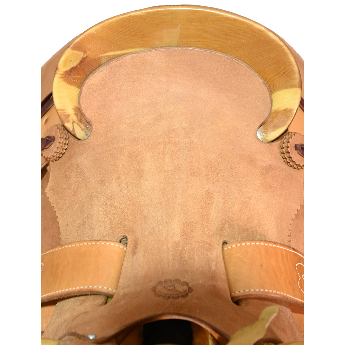 New! 16" Coolhorse Leather Skeleton Ranch Saddle
