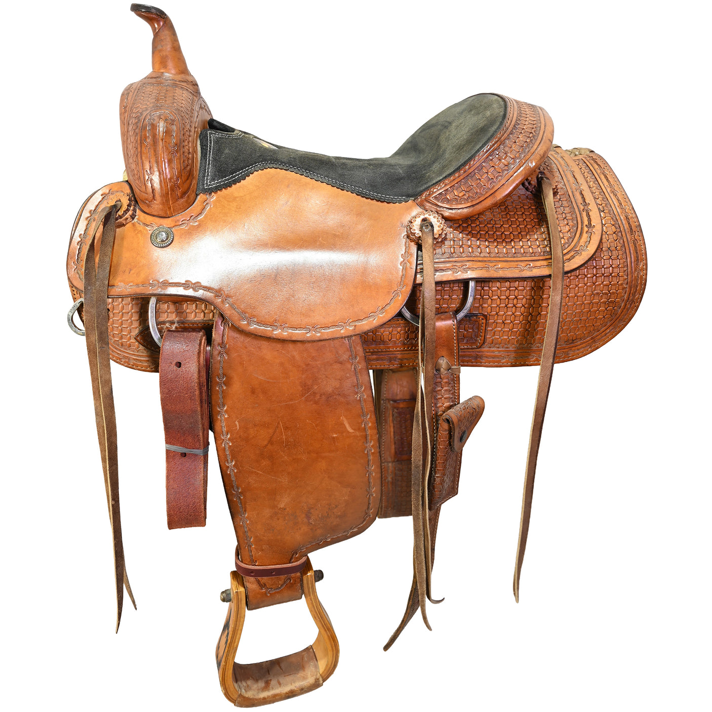Used 16" Cheyenne Ranch Cutting Saddle