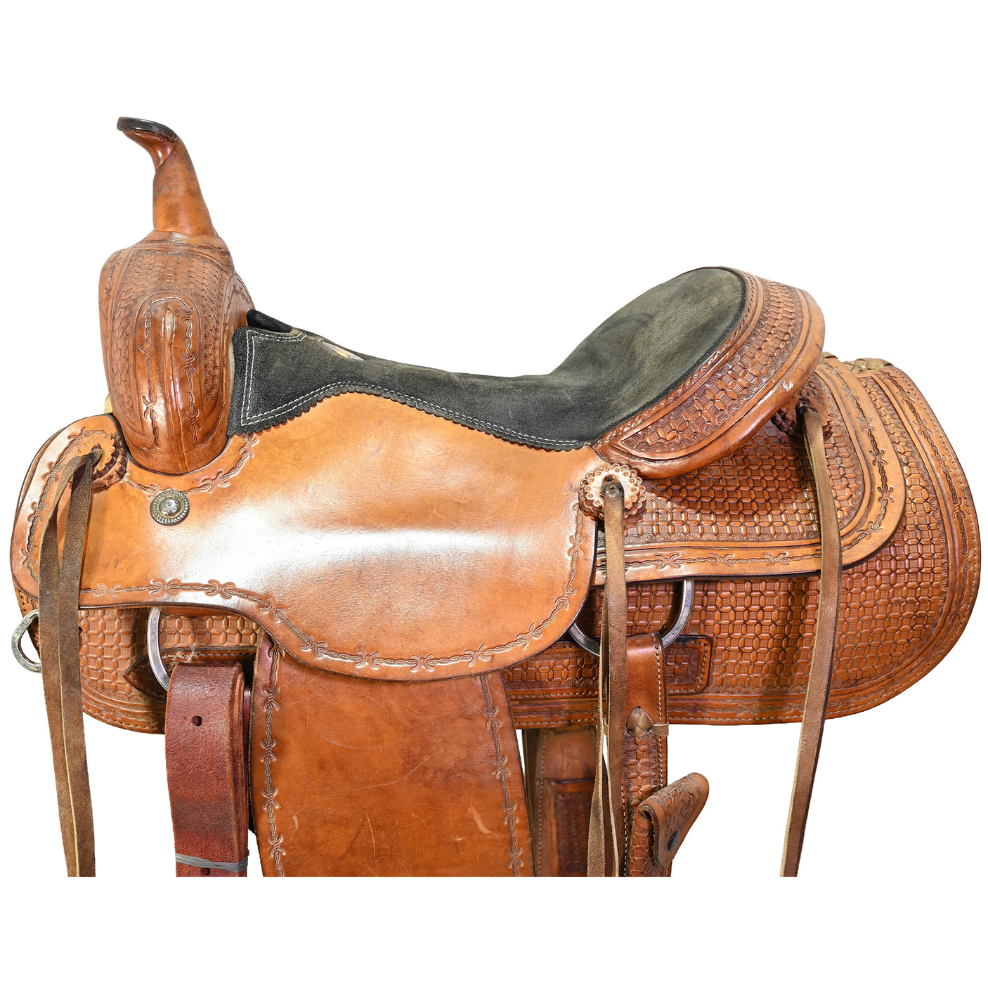 Used 16" Cheyenne Ranch Cutting Saddle