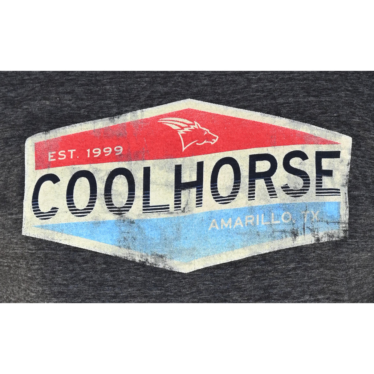 Coolhorse Heather Black Label Short Sleeve T-Shirt