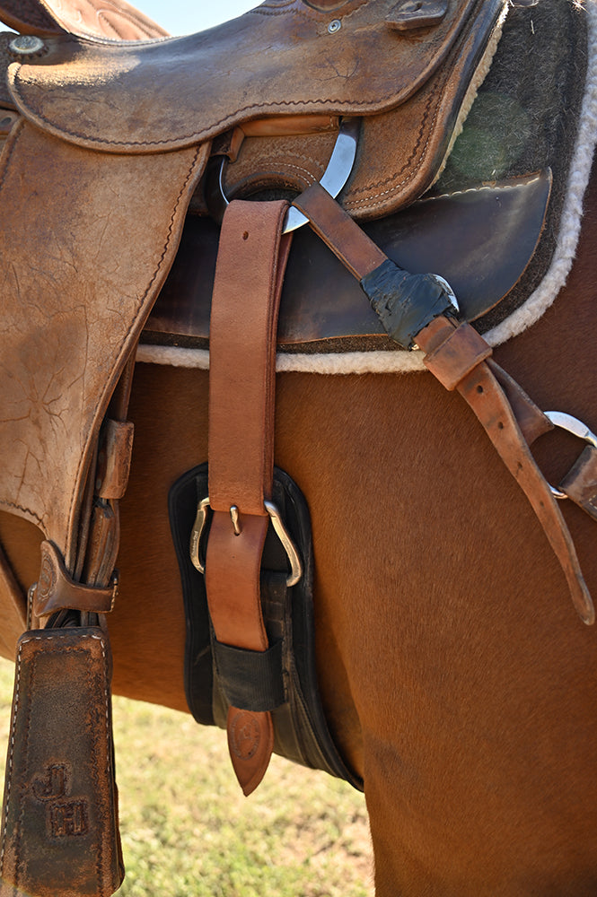 Coolhorse Leather 1 3/4" Half Breed Offside Billet-Harness Leather