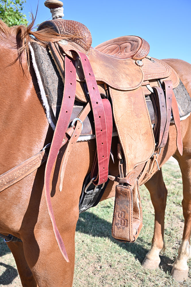 Coolhorse Leather Latigo with Tapered End- Handmade in Amarillo, TX