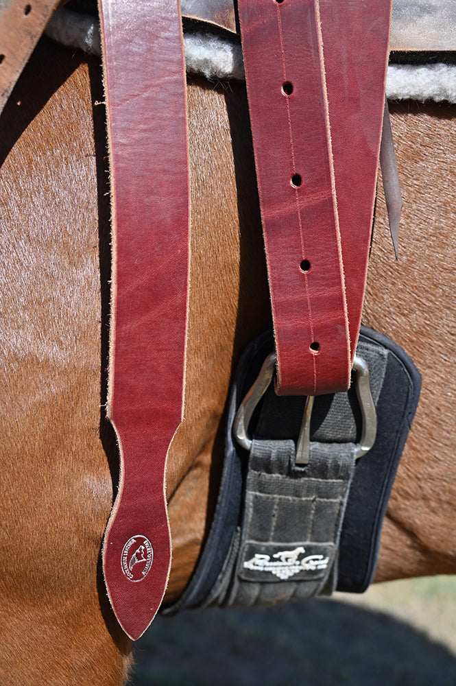 Coolhorse Leather Latigo with Tapered End- Handmade in Amarillo, TX