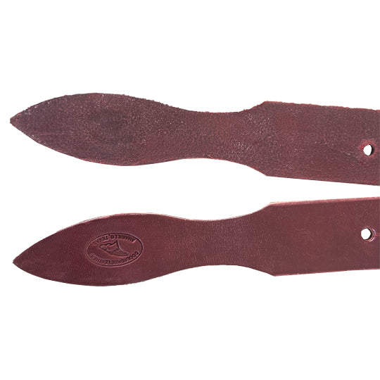 Coolhorse Leather 1 3/4" Half Breed Offside Billet-Latigo Leather, Handmade in Amarillo, TX