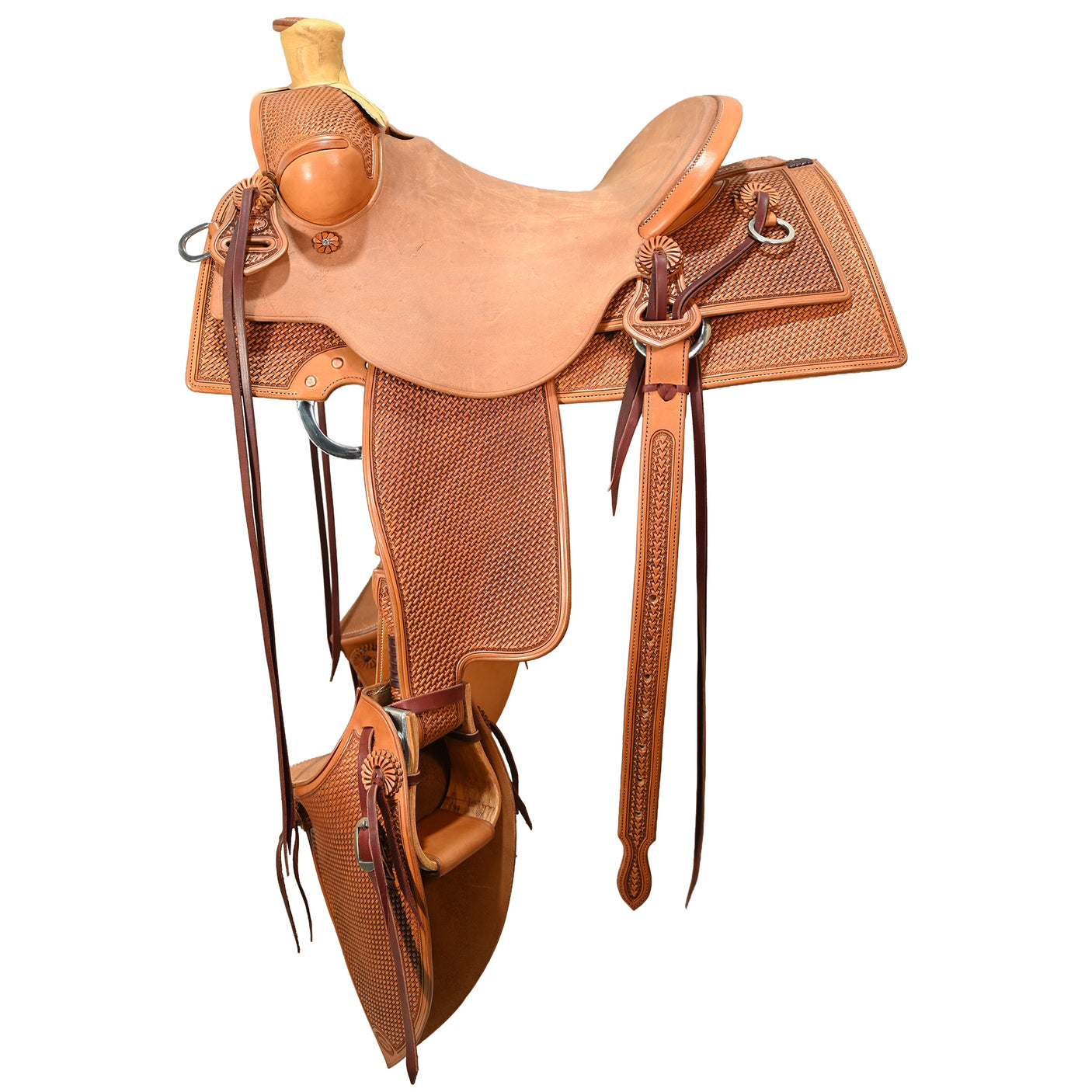 New! 15" Coolhorse by Wes Mastic Ranch Saddle
