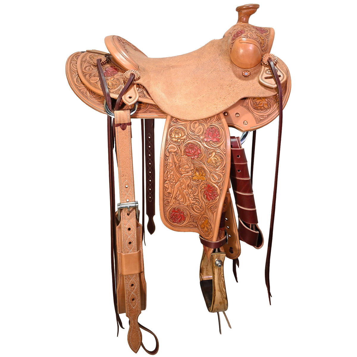 New! 15" Coolhorse by Wes Mastic Ranch Saddle