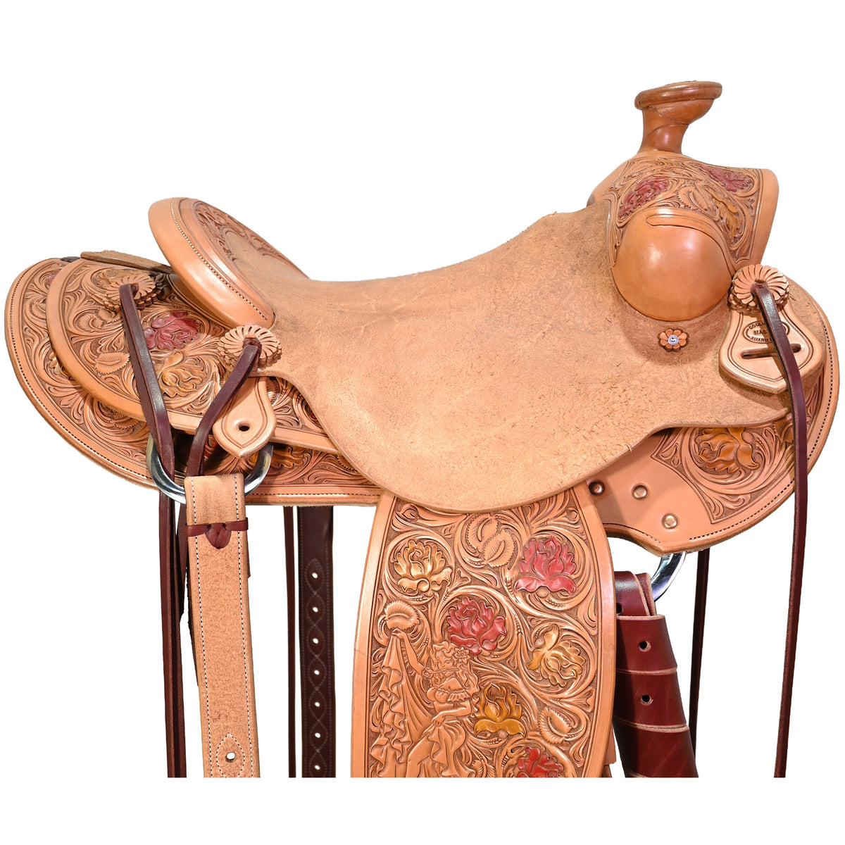New! 15" Coolhorse by Wes Mastic Ranch Saddle
