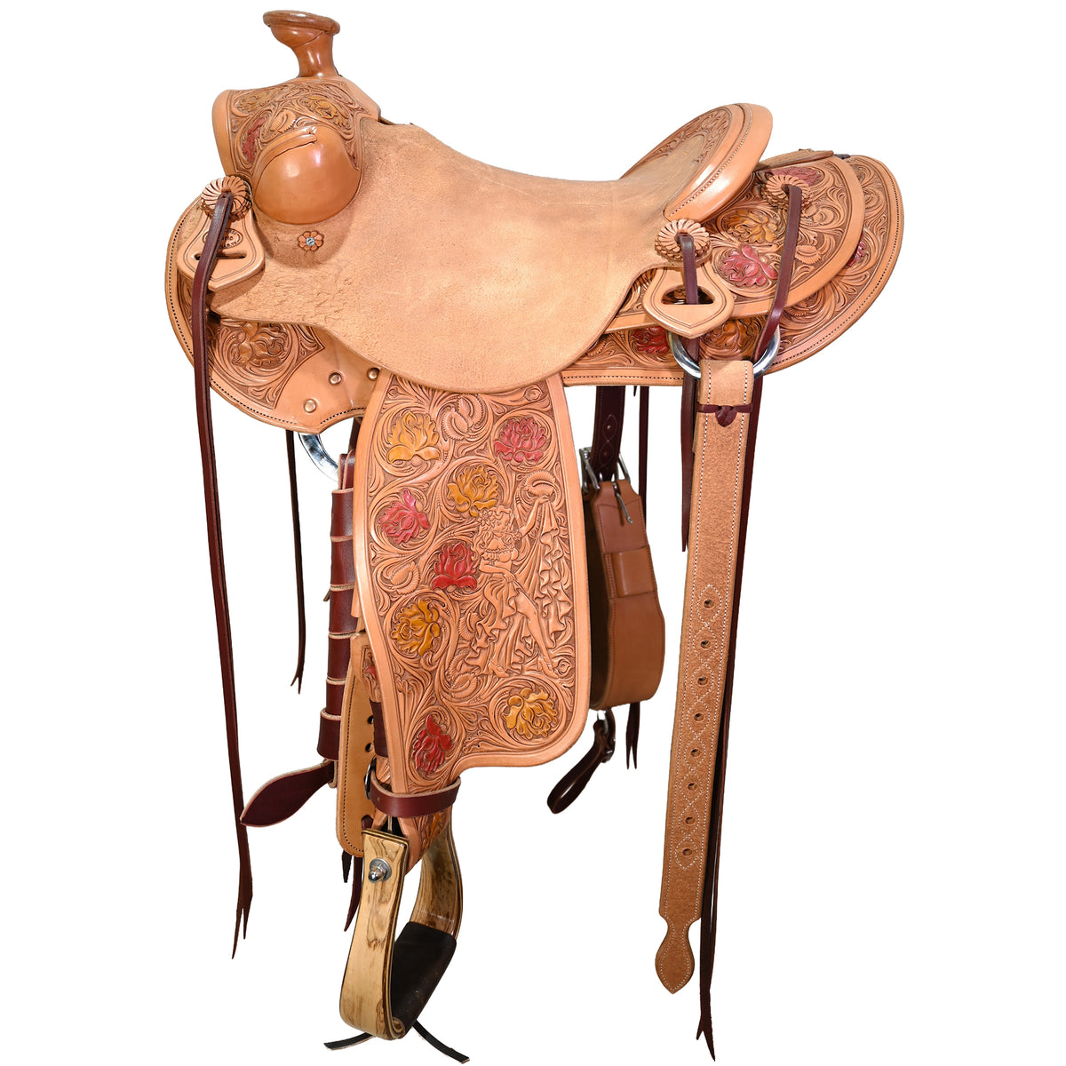 New! 15" Coolhorse by Wes Mastic Ranch Saddle
