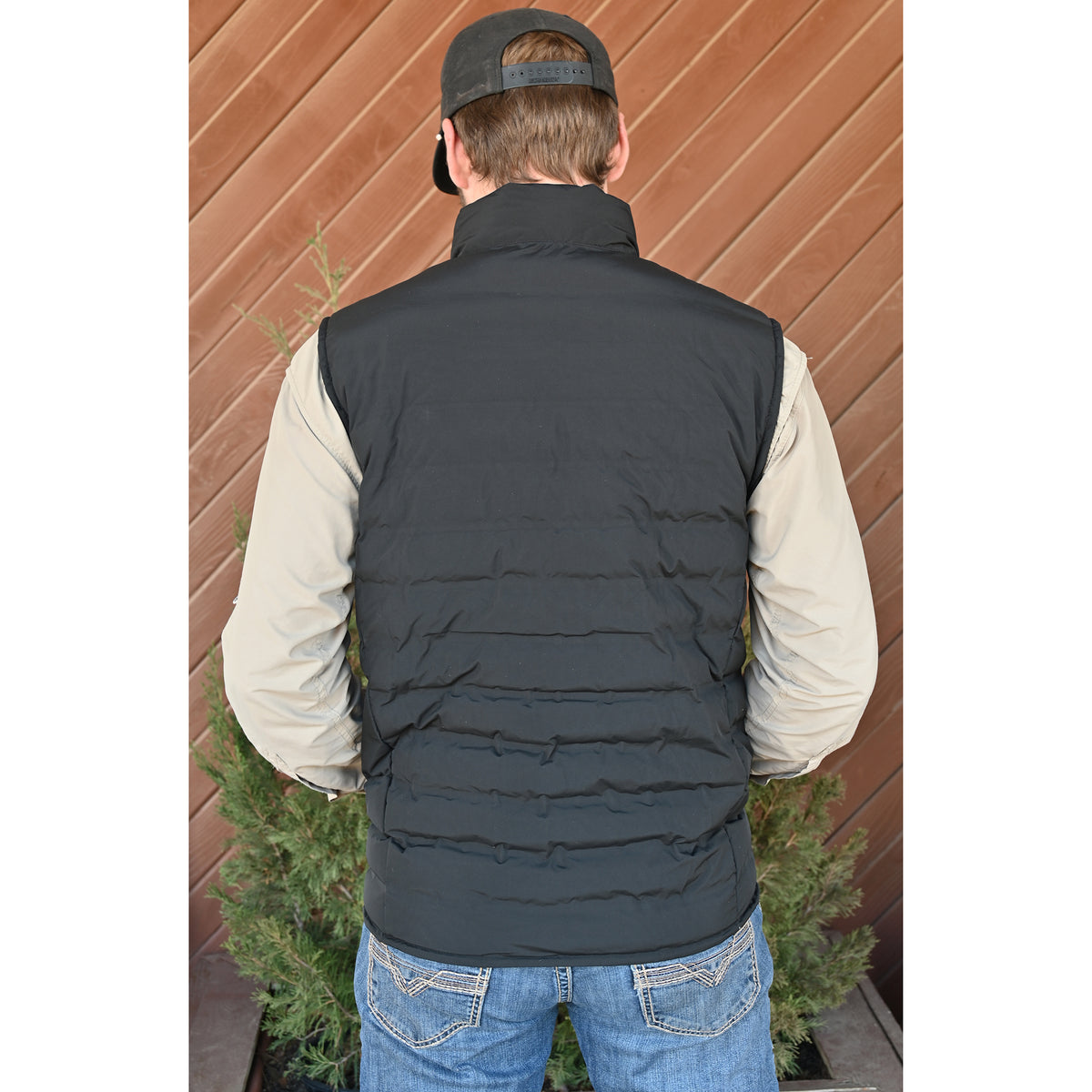 Coolhorse Black Men's Puffer Vest