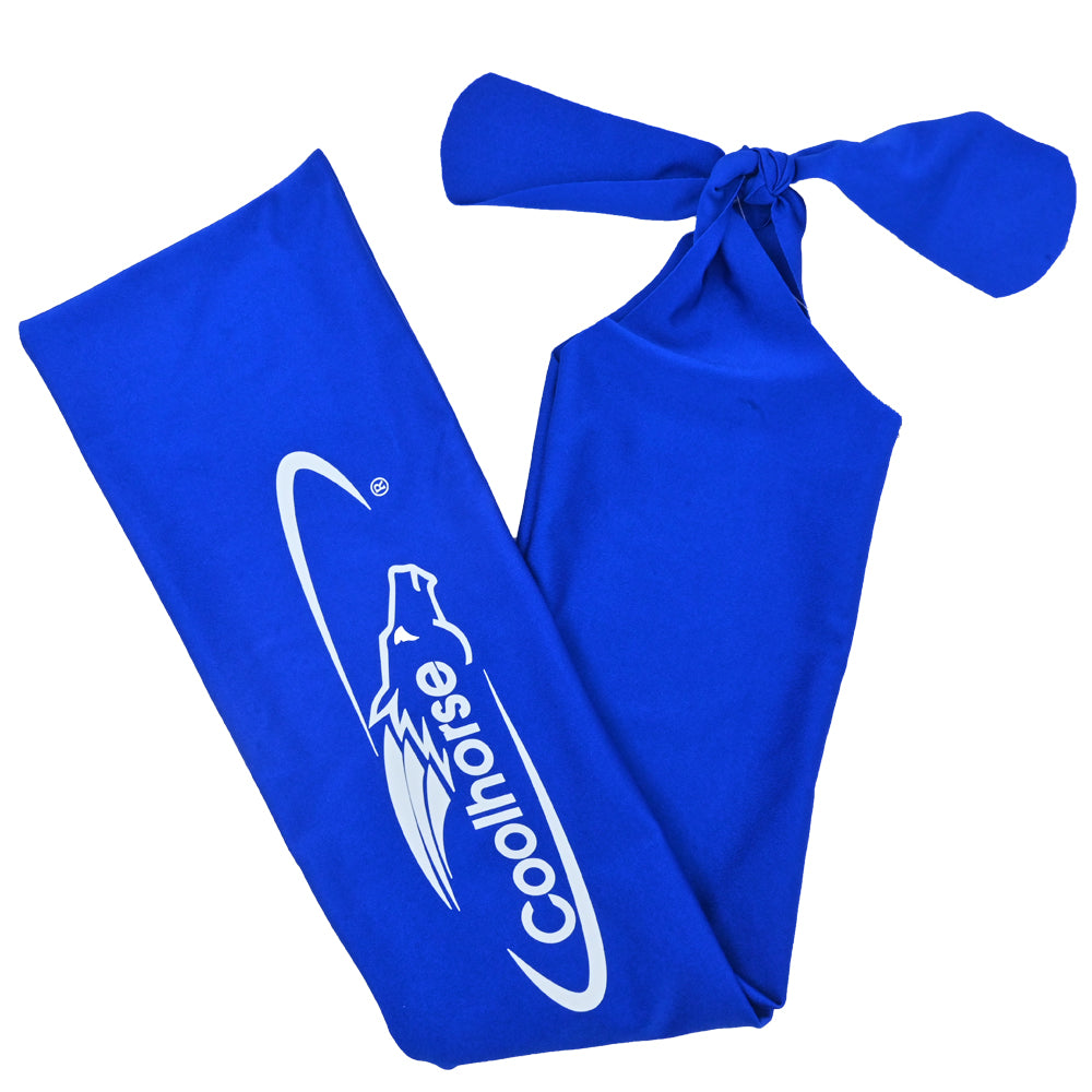 Coolhorse Lycra Tail Bag-Blue