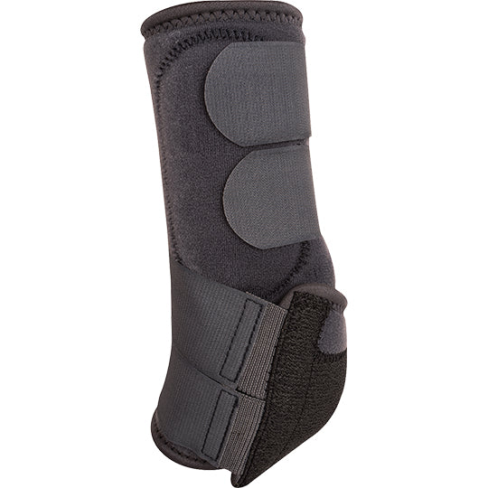 Classic Equine Legacy2 Front Protective Boots- Charcoal