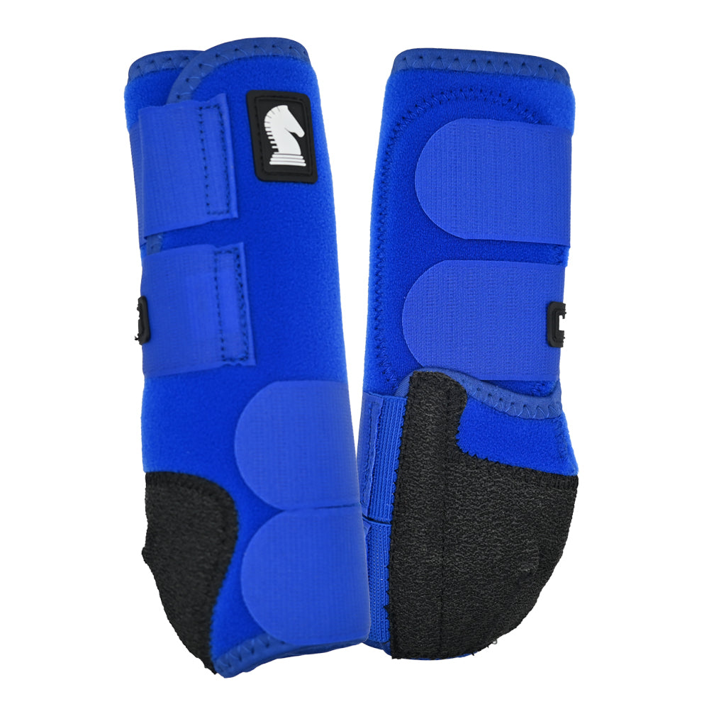 Classic Equine Legacy2 Hind Protective Boots- Blue
