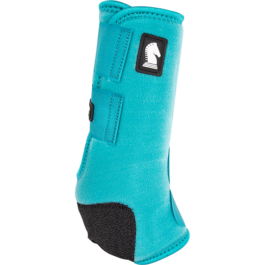 Classic Equine Legacy2 Hind Protective Boots- Aqua