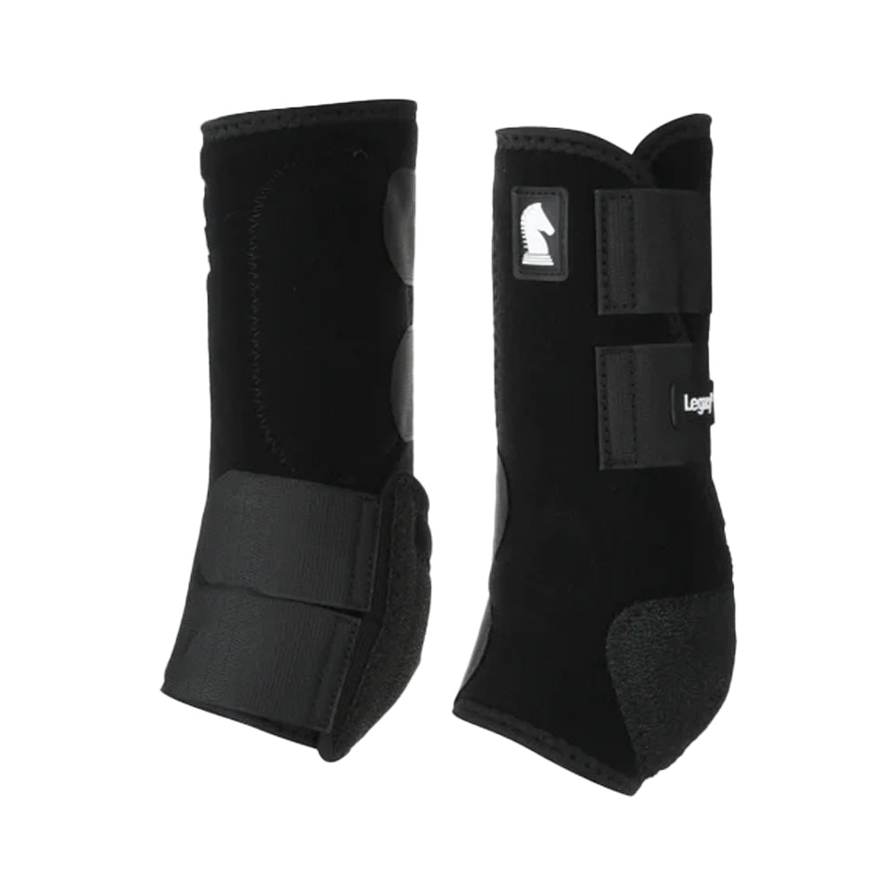 Classic Equine Legacy2 Hind Protective Boots- Black