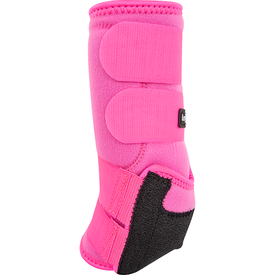 Classic Equine Legacy2 Hind Protective Boots- Hot Pink